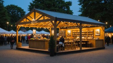 Die besten pavillon-lösungen für ihren marktstand entdecken